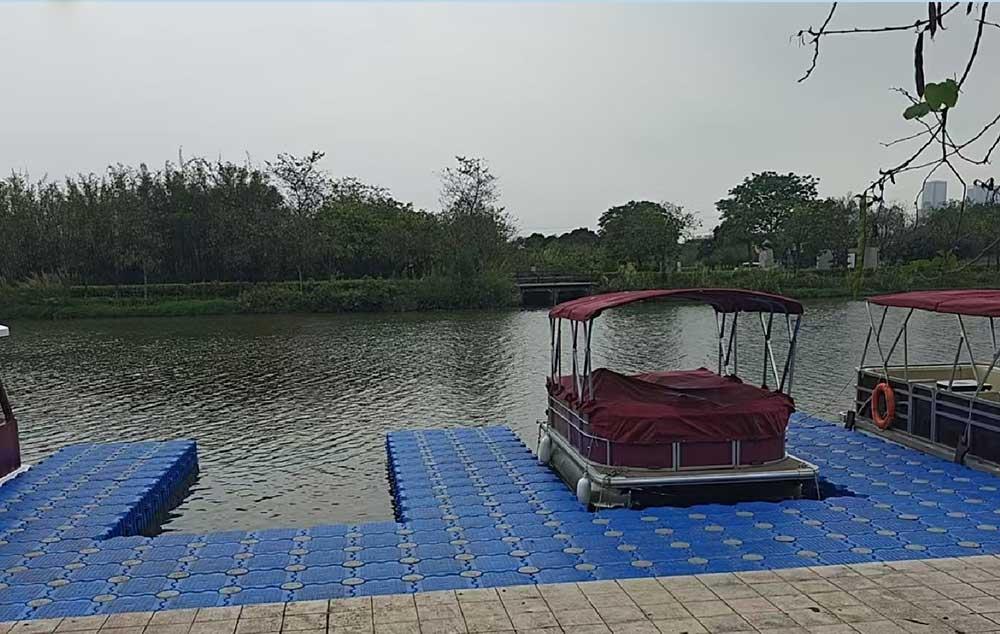海珠湿地公园智能无人观光船